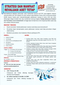 Training Strategi dan Manfaat Revaluasi Aset Tetap - PT Multi Utama Indojasa (MUC Consulting Group)